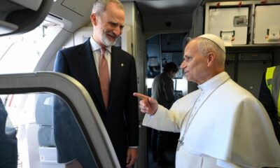 Papa León XIV y Felipe VI